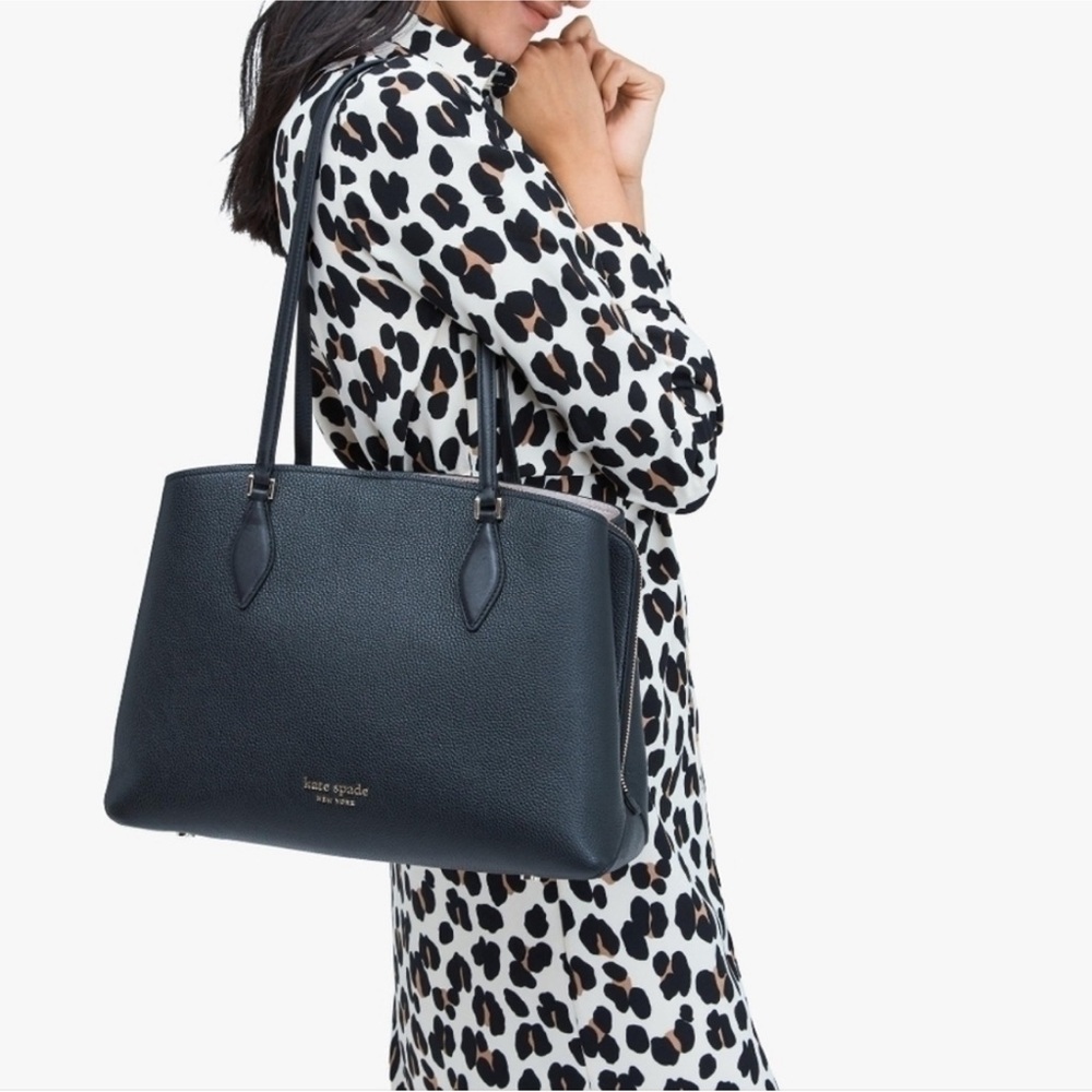 KATE SPADE Zeezee Large Work Tote In Black